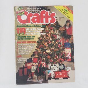 Crafts Magazine November 1988 Christmas Holiday Edition Ornaments Nutcracker